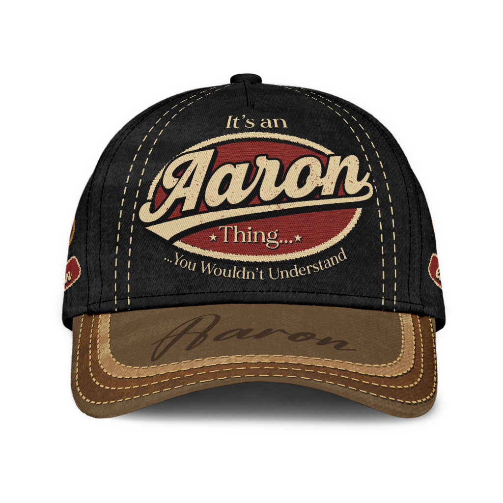 AARON - Thing You Wouldn't Understand - Baseball Cap - TC01BC001