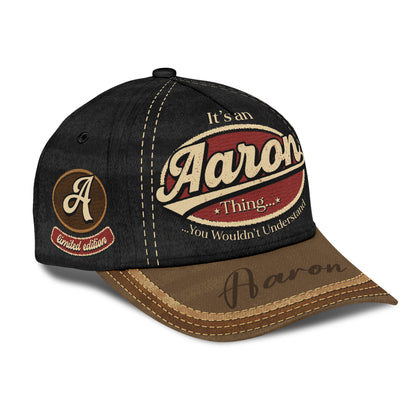 AARON - Thing You Wouldn't Understand - Baseball Cap - TC01BC001