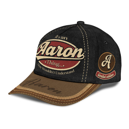 AARON - Thing You Wouldn't Understand - Baseball Cap - TC01BC001