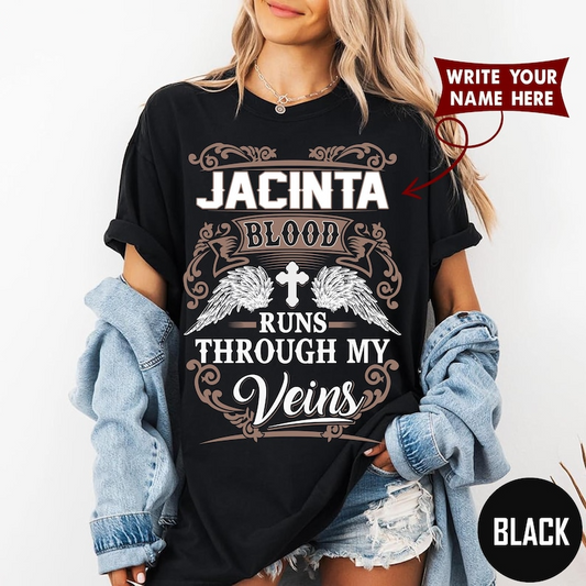 JACINTA BLOOD RUNS THROUGH MY Veins
