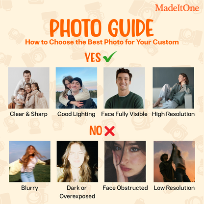 Custom Photo Horizontal Poster - Personalized Anniversary Wedding Gifts For Husband And Wife, Him And Her - You Make My Days Lighter