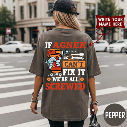 IF AGNER CAN'T FIX IT WE'RE ALL SCREWED