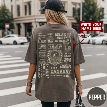 CANADAY Last Name Family Pride Shirt
