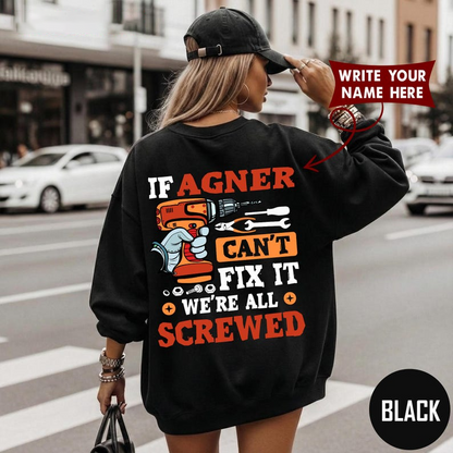 IF AGNER CAN'T FIX IT WE'RE ALL SCREWED