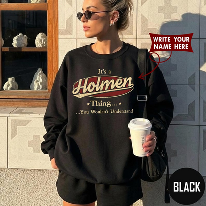 It's a Holmen Thing You Wouldn't Understand