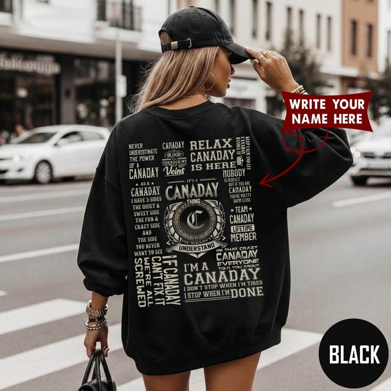 CANADAY Last Name Family Pride Shirt