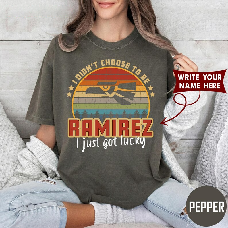 I DIDN'T CHOOSE TO BE RAMIREZ I just got lucky
