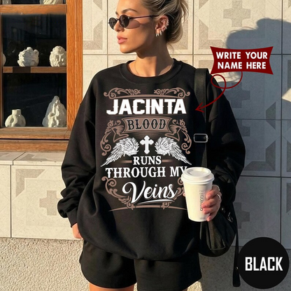 JACINTA BLOOD RUNS THROUGH MY Veins
