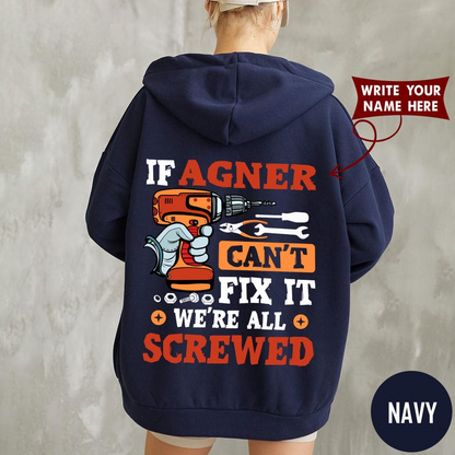 IF AGNER CAN'T FIX IT WE'RE ALL SCREWED