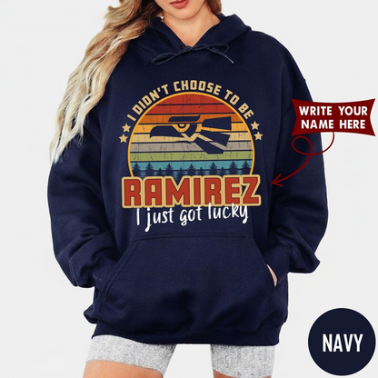 I DIDN'T CHOOSE TO BE RAMIREZ I just got lucky