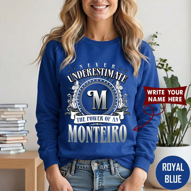 NEVER UNDERESTIMATE THE POWER OF AN MONTEIRO