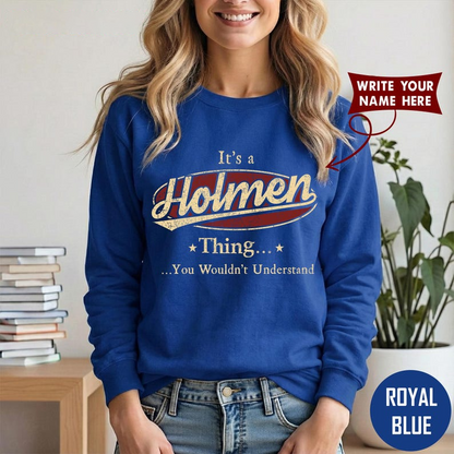 It's a Holmen Thing You Wouldn't Understand