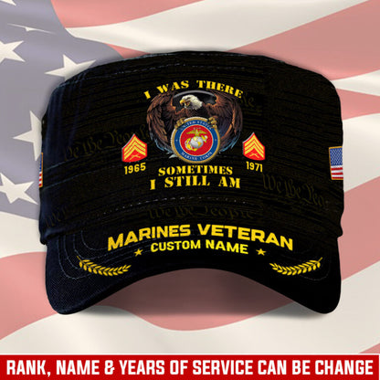 Personalized US Veteran Cap - Military Cap - Sometimes I Still Am