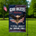 Custom Family Name Patriotic 250th Anniversary God Bless America Eagle 1776–2026 Garden Flag