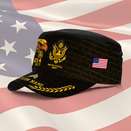 Personalized US Veteran Cap - Military Cap - DD 214