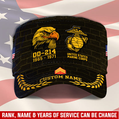 Personalized US Veteran Cap - Military Cap - DD 214