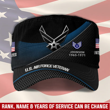 Personalized US Veteran Cap - Military Cap - Once A Soldier, Always A Soldier