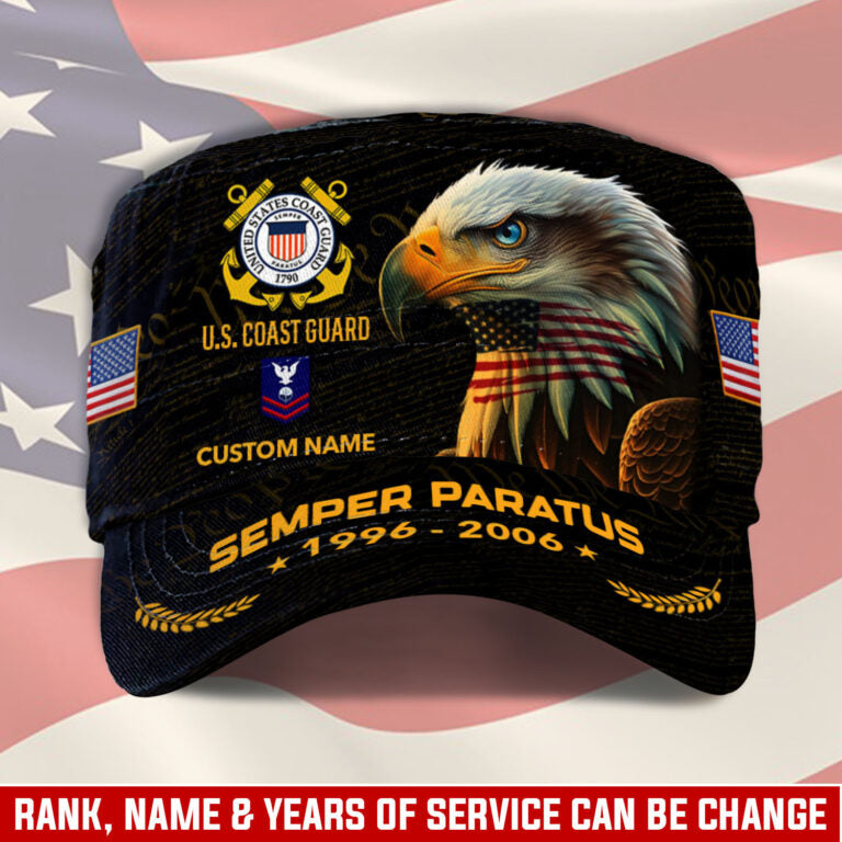 Personalized US Veteran Cap - Military Cap - Always Remember, Never Forget