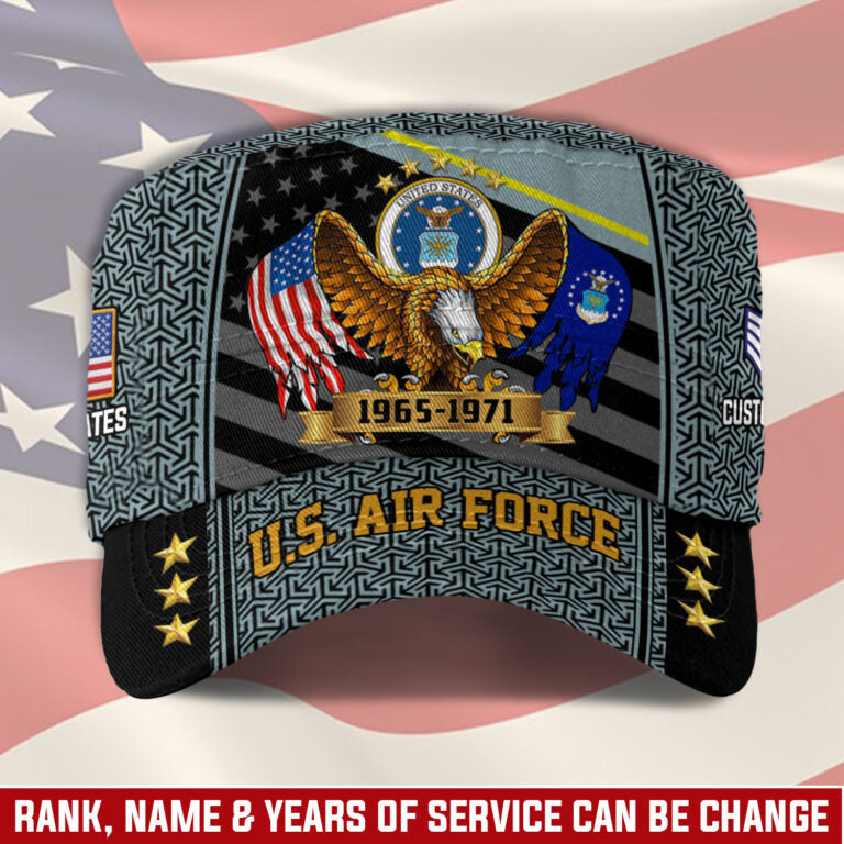 Personalized US Veteran Cap - Military Cap - All Gave Some, Some Gave All