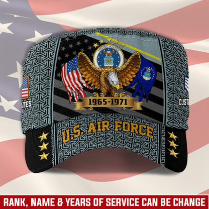 Personalized US Veteran Cap - Military Cap - All Gave Some, Some Gave All