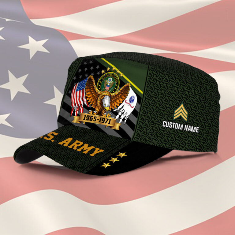 Personalized US Veteran Cap - Military Cap - All Gave Some, Some Gave All