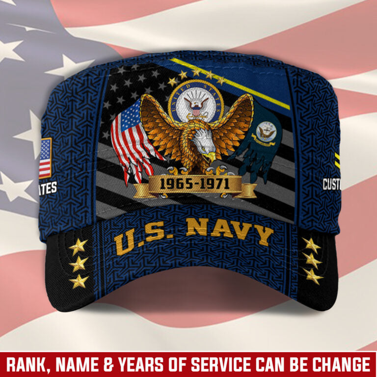 Personalized US Veteran Cap - Military Cap - All Gave Some, Some Gave All