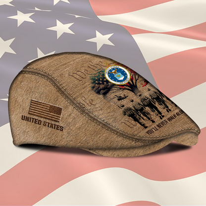 Personalized U.S. Air Force Rank Jeff Cap