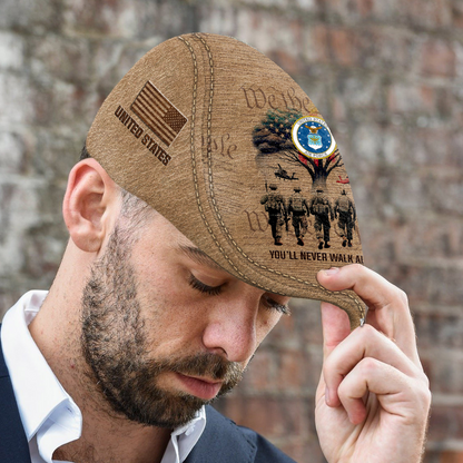 Personalized U.S. Air Force Rank Jeff Cap