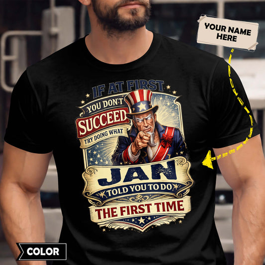 JAN - TC01TS018 - If At First You Don't Succeed, Try Doing What JAN Told You To Do The First Time