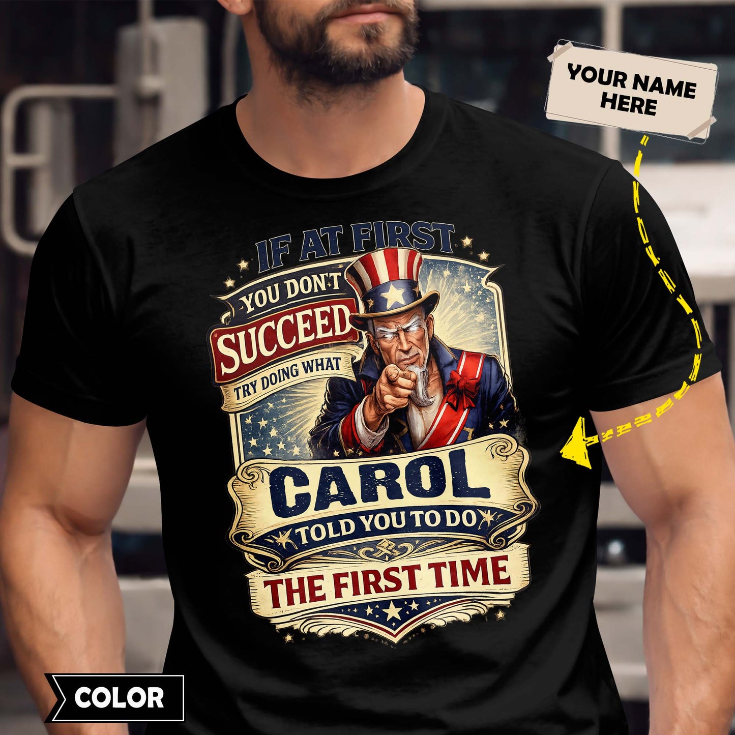 CAROL - TC01TS018 - If At First You Don't Succeed, Try Doing What CAROL Told You To Do The First Time