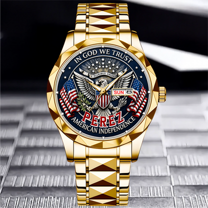 PEREZ - TC01WT007 - Customized USA 250th Anniversary Capitol Watch