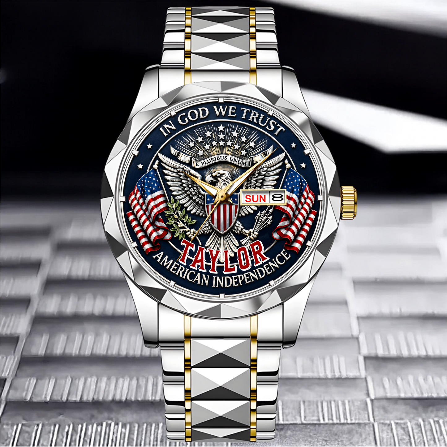 TAYLOR - TC01WT007 - Customized USA 250th Anniversary Capitol Watch
