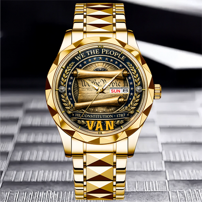 VAN - TC01WT008 - Constitution & Liberty Customized America 250th Anniversary Watch