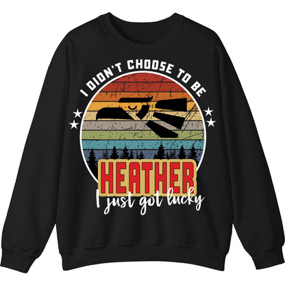 HEATHER - I Didnt Choose To Be, I Just Got Lucky