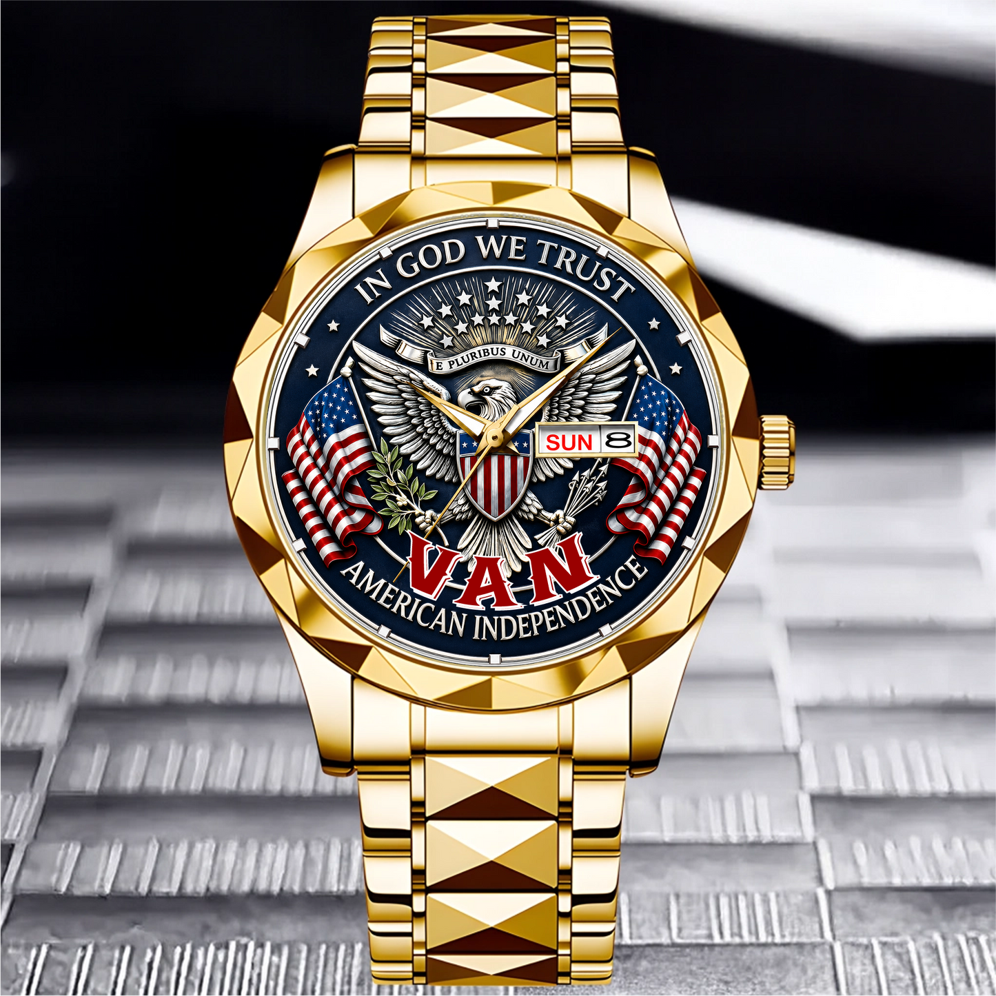 VAN - TC01WT007 - Customized USA 250th Anniversary Capitol Watch