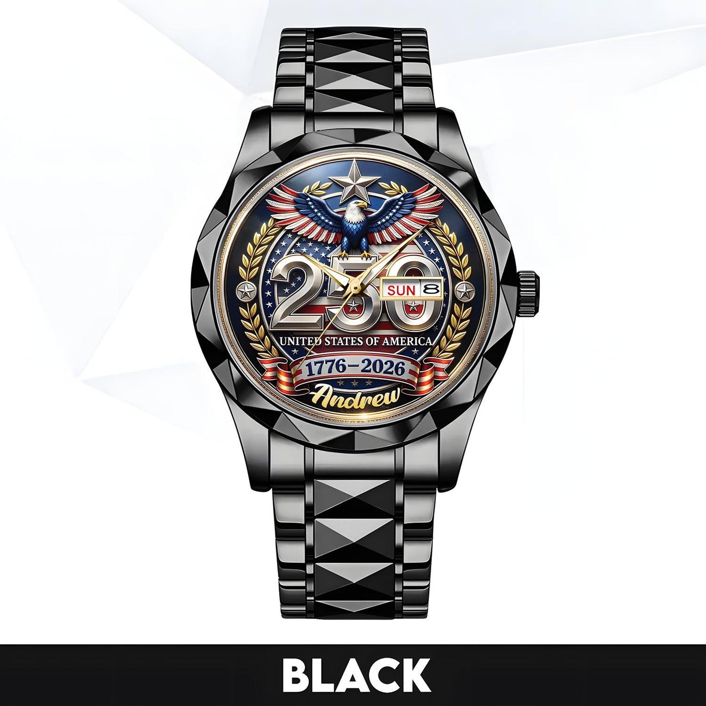 ANDREW - TC01WT006 - Constitution & Liberty Customized America 250th Anniversary Watch