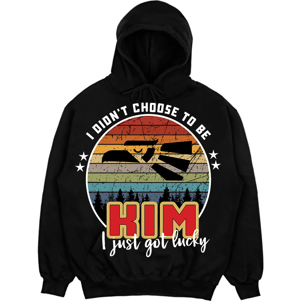 KIM - I Didnt Choose To Be, I Just Got Lucky