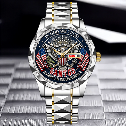 SANTOS - TC01WT007 - Customized USA 250th Anniversary Capitol Watch