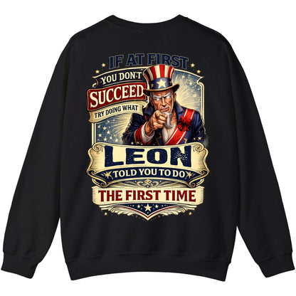 LEON - TC01TS018 - If At First You Don't Succeed, Try Doing What LEON Told You To Do The First Time