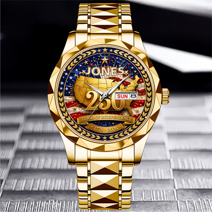 JONES - TC01WT010 - Customized 250th Anniversary USA Watch