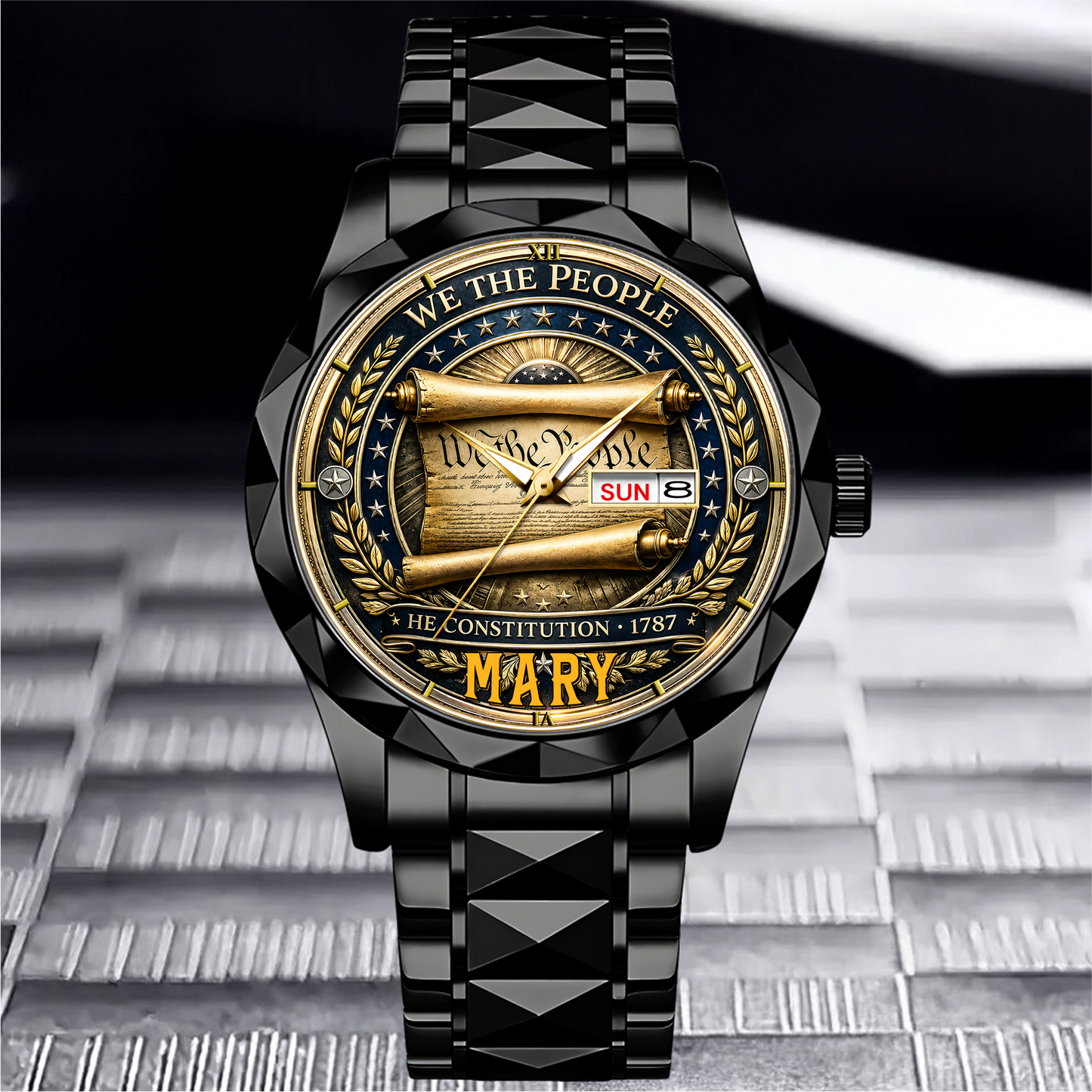 MARY - TC01WT008 - Constitution & Liberty Customized America 250th Anniversary Watch