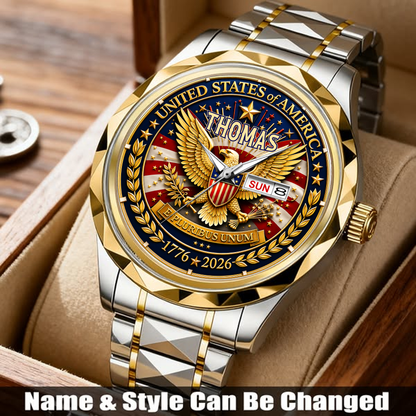 THOMAS - TC01WT009 - Customized 250th Anniversary USA Watch