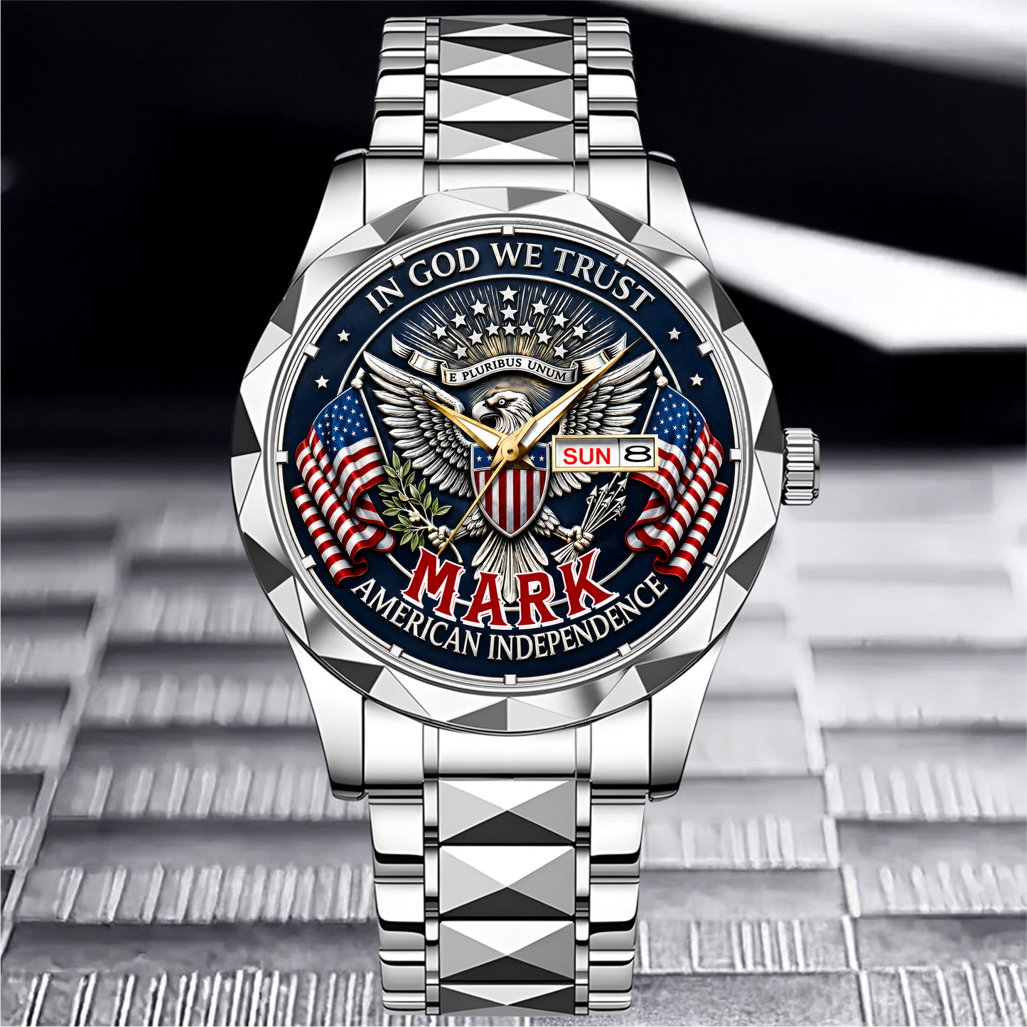 MARK - TC01WT007 - Customized USA 250th Anniversary Capitol Watch