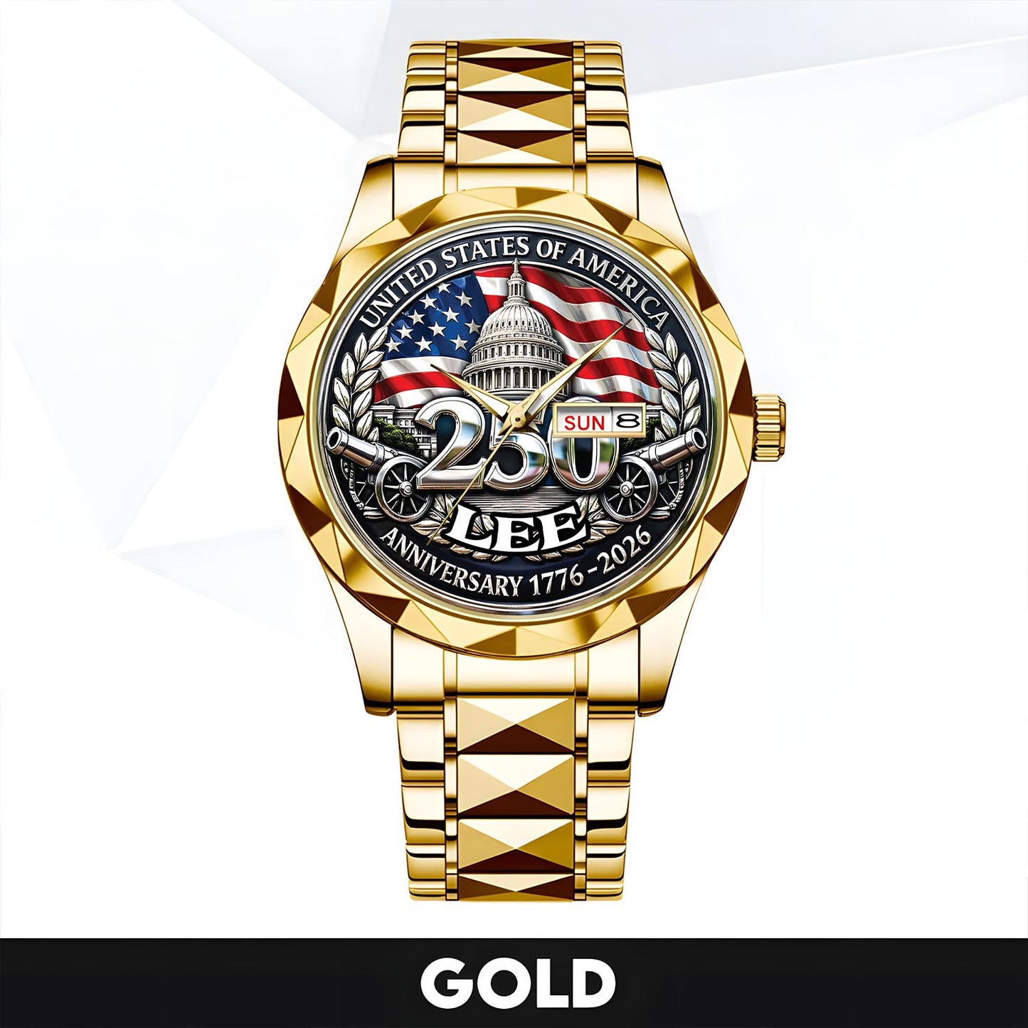 LEE - TC01WT005 - Customized USA 250th Anniversary Capitol Watch