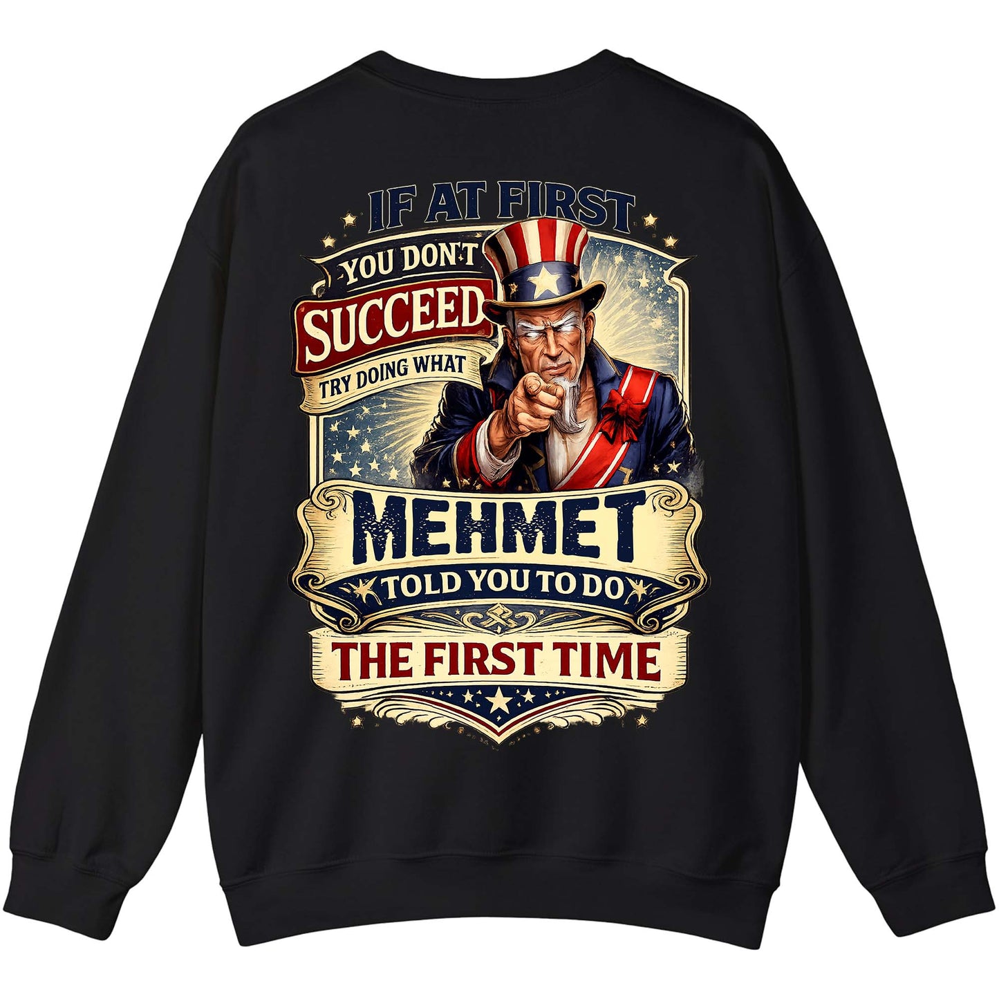 MEHMET - TC01TS018 - If At First You Don't Succeed, Try Doing What MEHMET Told You To Do The First Time