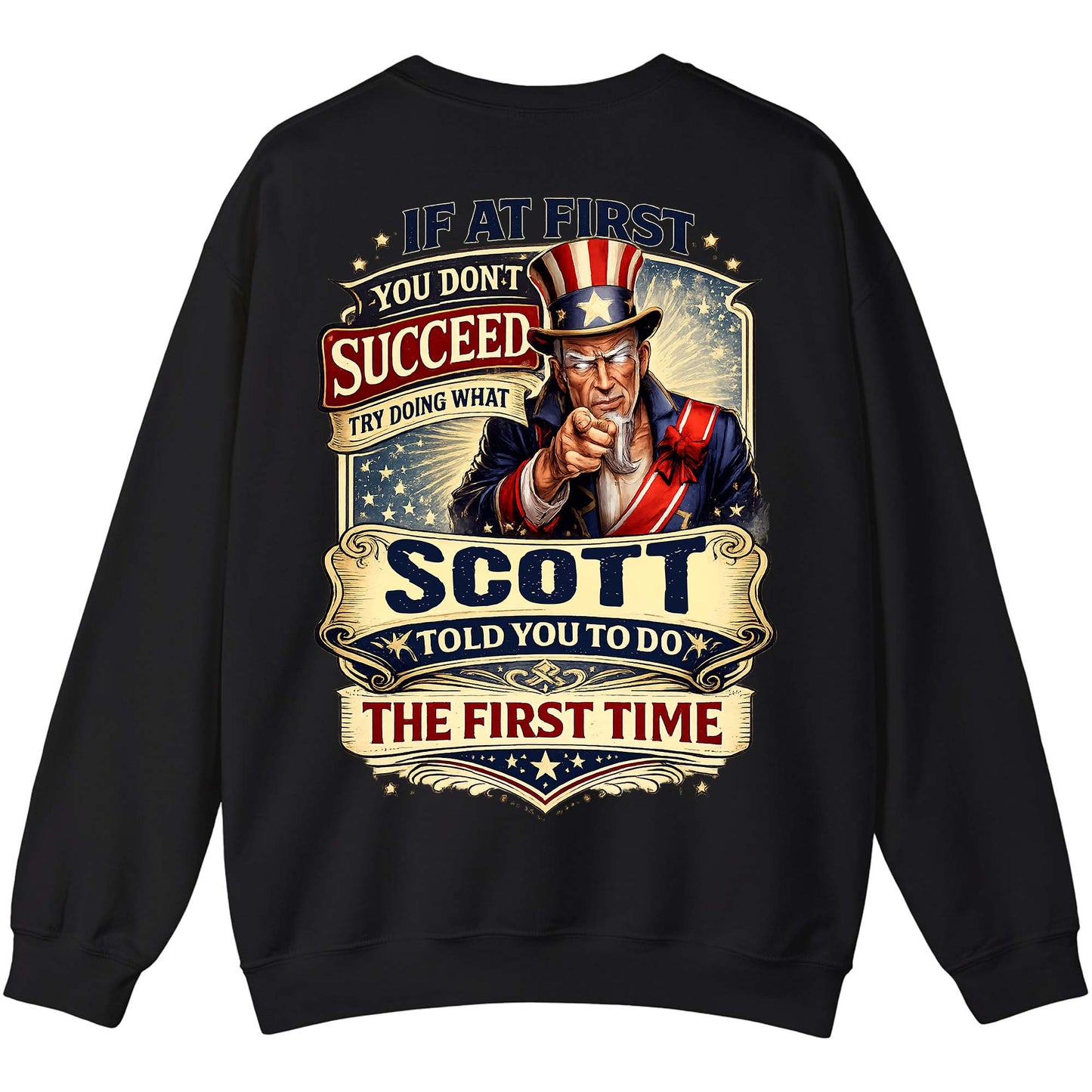 SCOTT - TC01TS018 - If At First You Don't Succeed, Try Doing What SCOTT Told You To Do The First Time