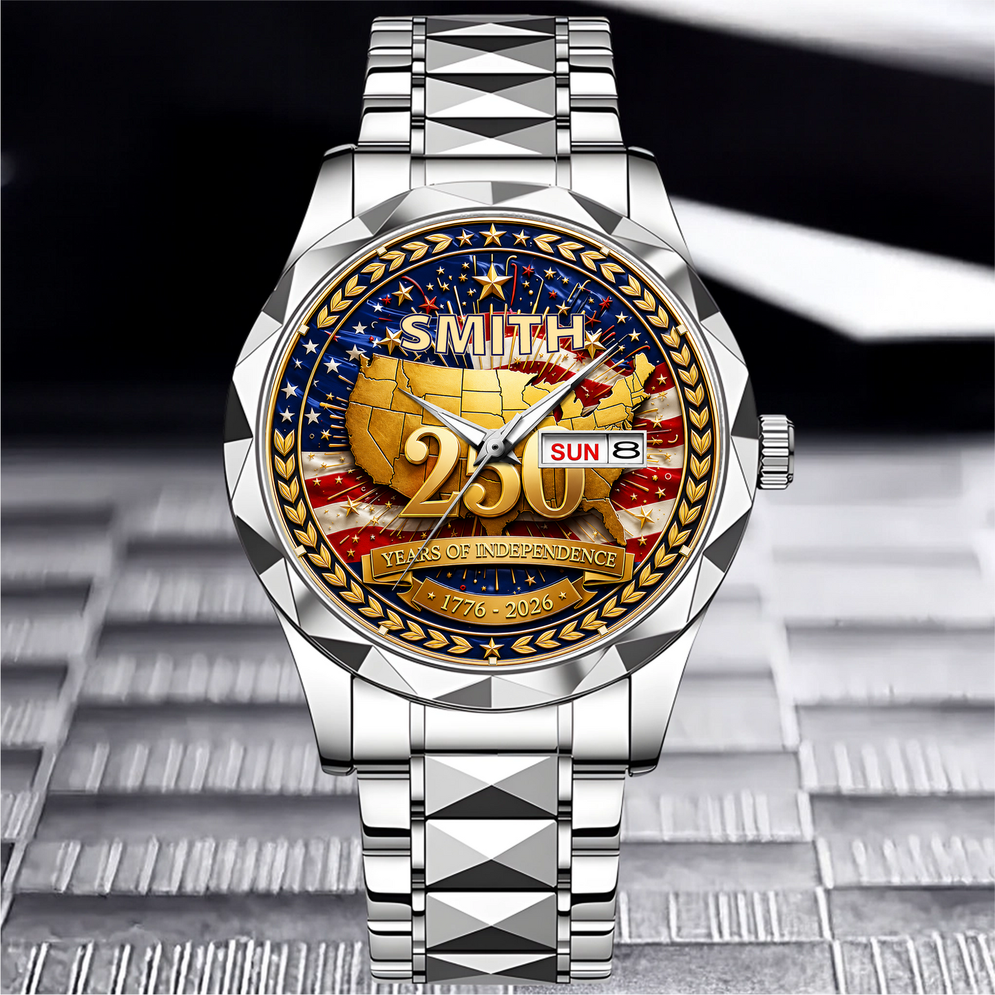 SMITH - TC01WT010 - Customized 250th Anniversary USA Watch