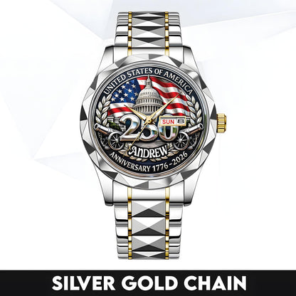 ANDREW - TC01WT005 - Customized USA 250th Anniversary Capitol Watch