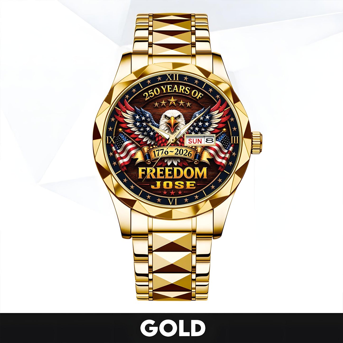 JOSE - TC01WT003 - United State 250th Anniversary Customized Watch