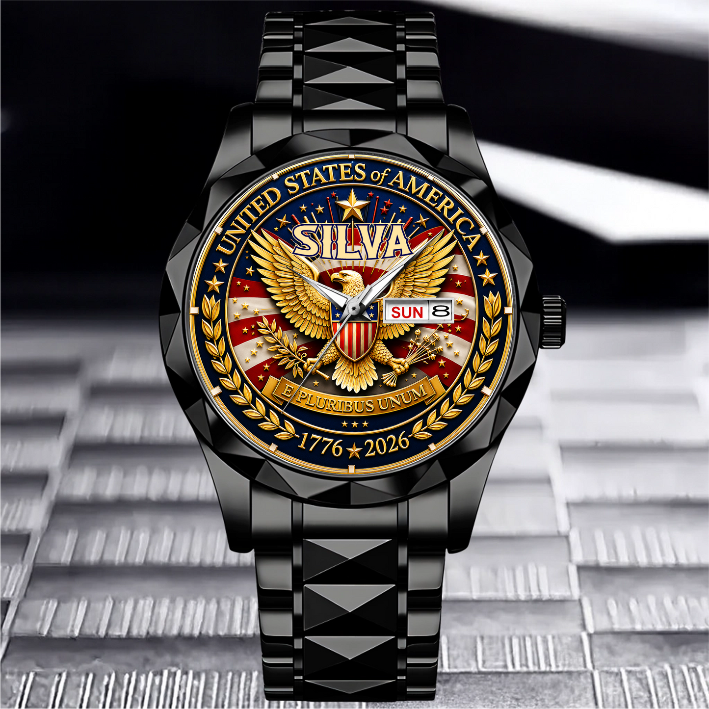 SILVA - TC01WT009 - Customized 250th Anniversary USA Watch